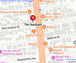 Starboard location on map